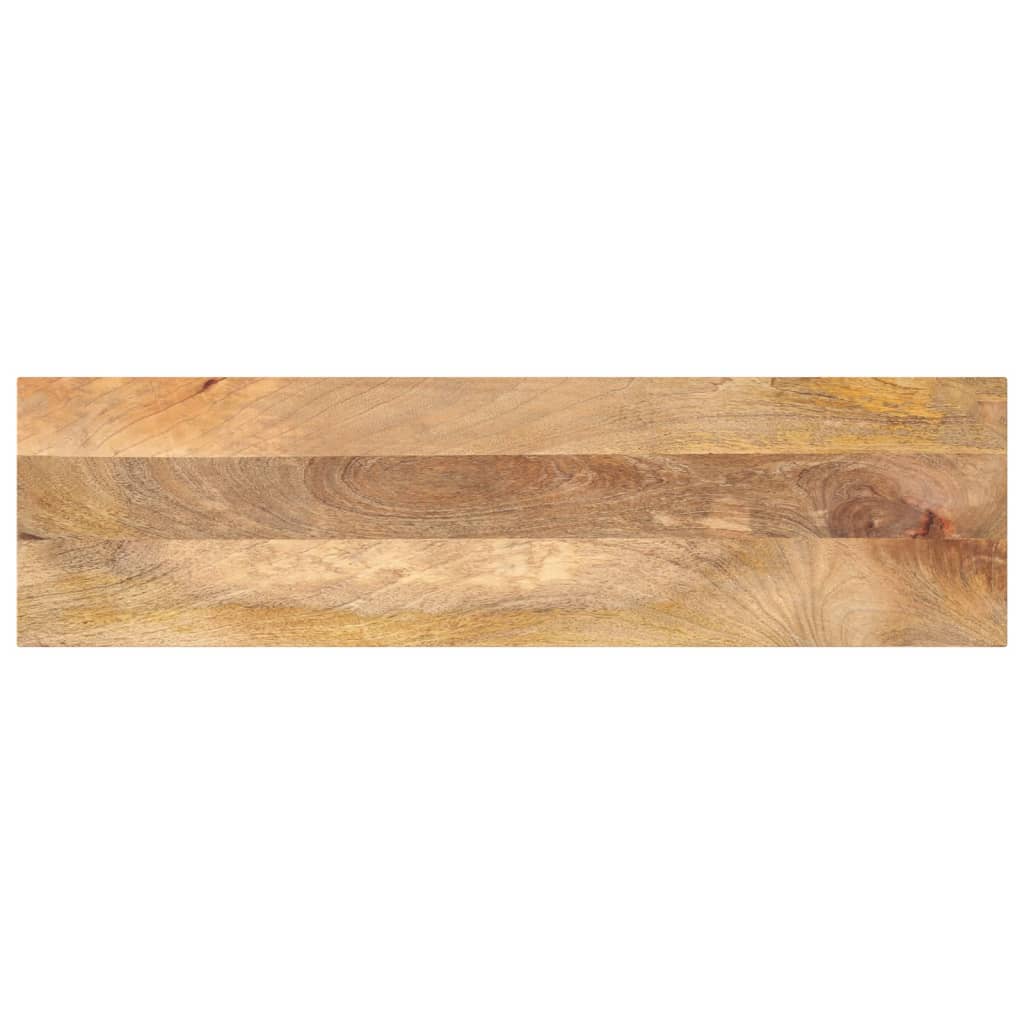 vidaXL bordplade 100x40x3,8 cm rektangulær massivt mangotræ
