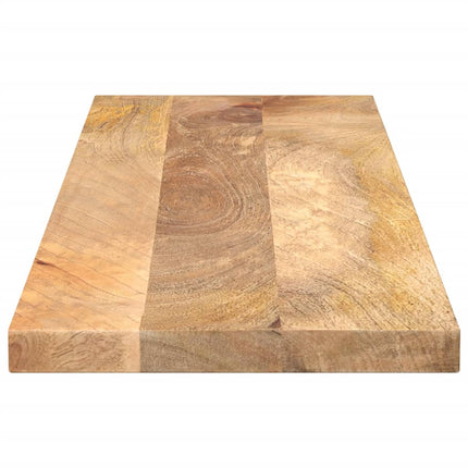bordplade 100x40x3,8 cm rektangulær massivt mangotræ