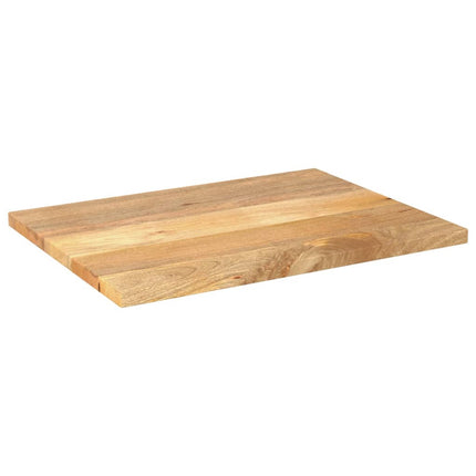 bordplade 80x50x3,8 cm rektangulær massivt mangotræ