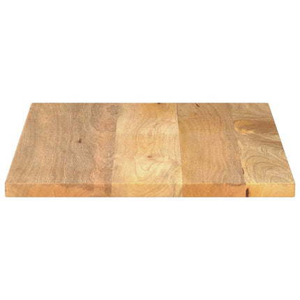 bordplade 80x50x3,8 cm rektangulær massivt mangotræ
