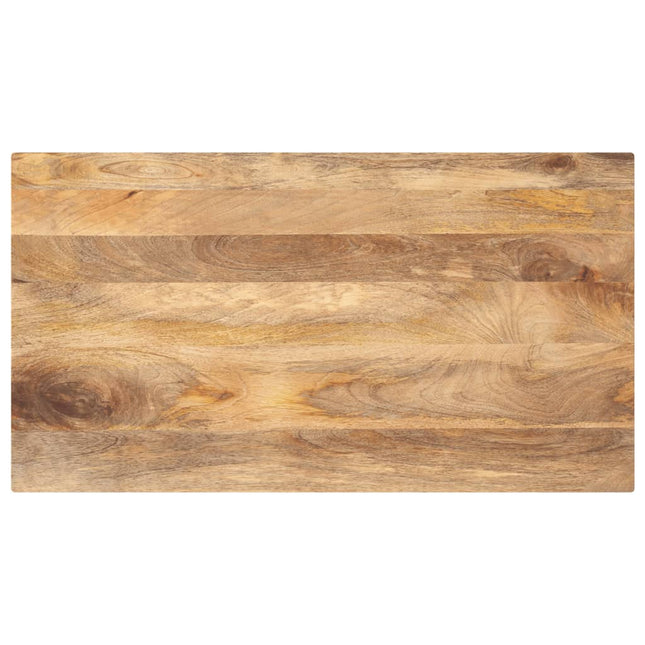 bordplade 100x50x3,8 cm rektangulær massivt mangotræ