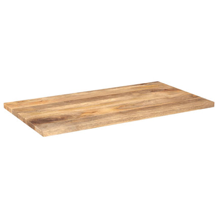 bordplade 100x50x3,8 cm rektangulær massivt mangotræ
