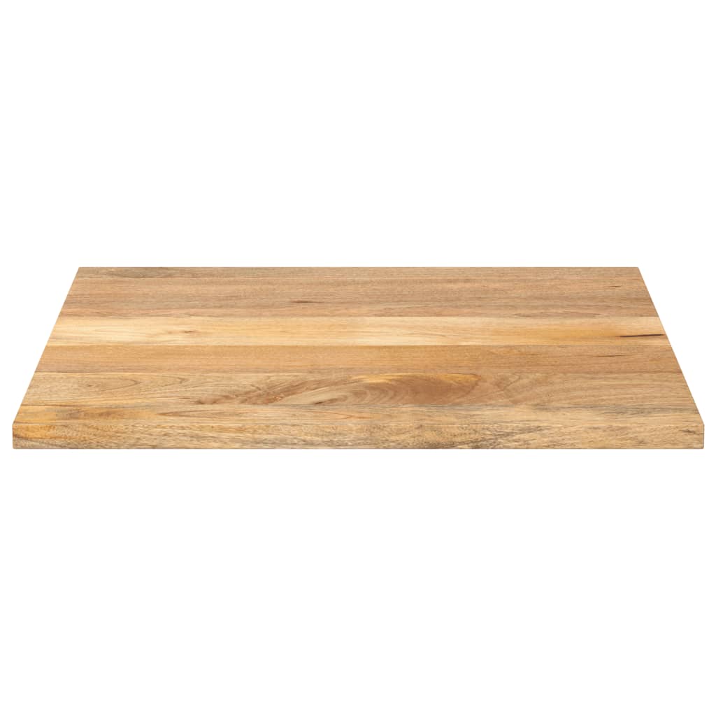 bordplade 70x70x3,8 cm firkantet massivt mangotræ