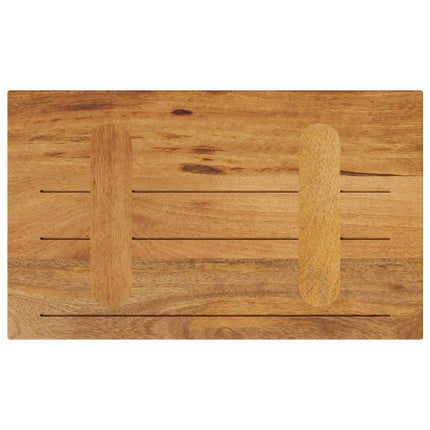 bordplade 40x30x2,5 cm rektangulær massivt mangotræ