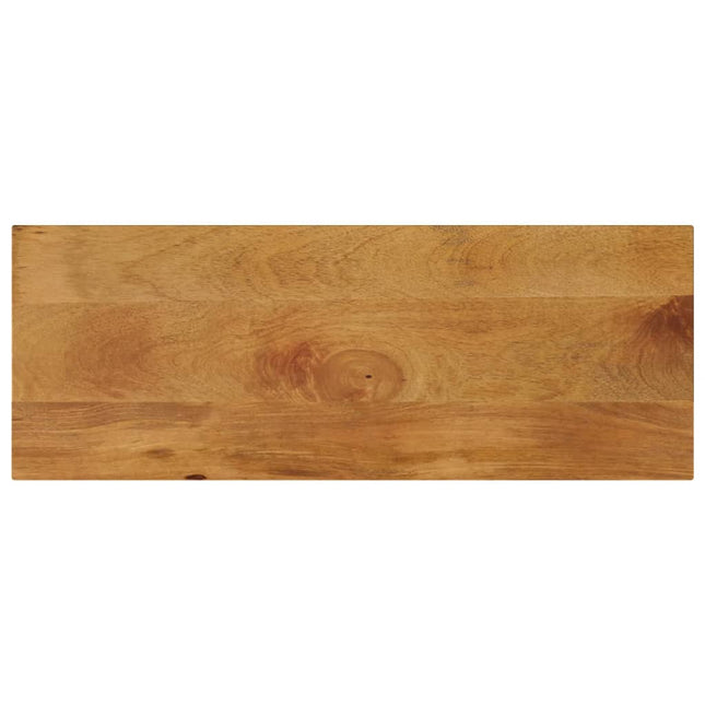 bordplade 70x30x2,5 cm rektangulær massivt mangotræ