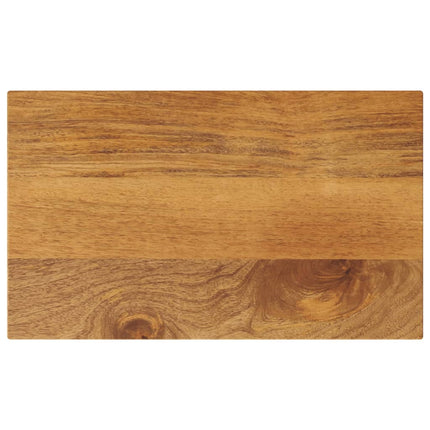 bordplade 50x40x2,5 cm rektangulær massivt mangotræ
