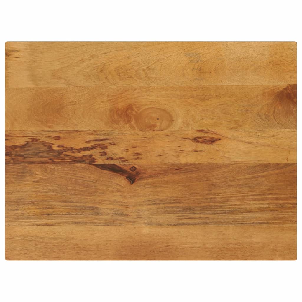 Bordplade 70 × 50 × 2,5 cm - rektangulær i massivt mangotræ