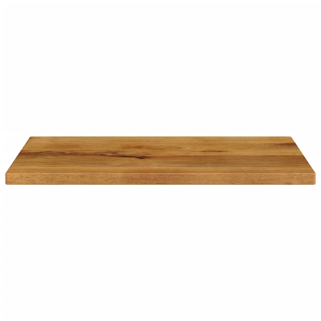 bordplade 80x70x2,5 cm rektangulær massivt mangotræ