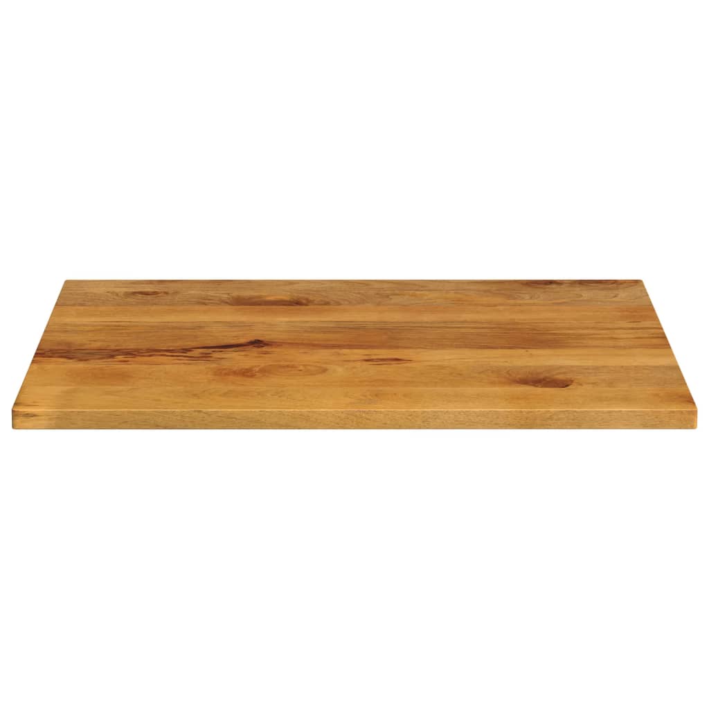 bordplade 90x80x2,5 cm rektangulær massivt mangotræ
