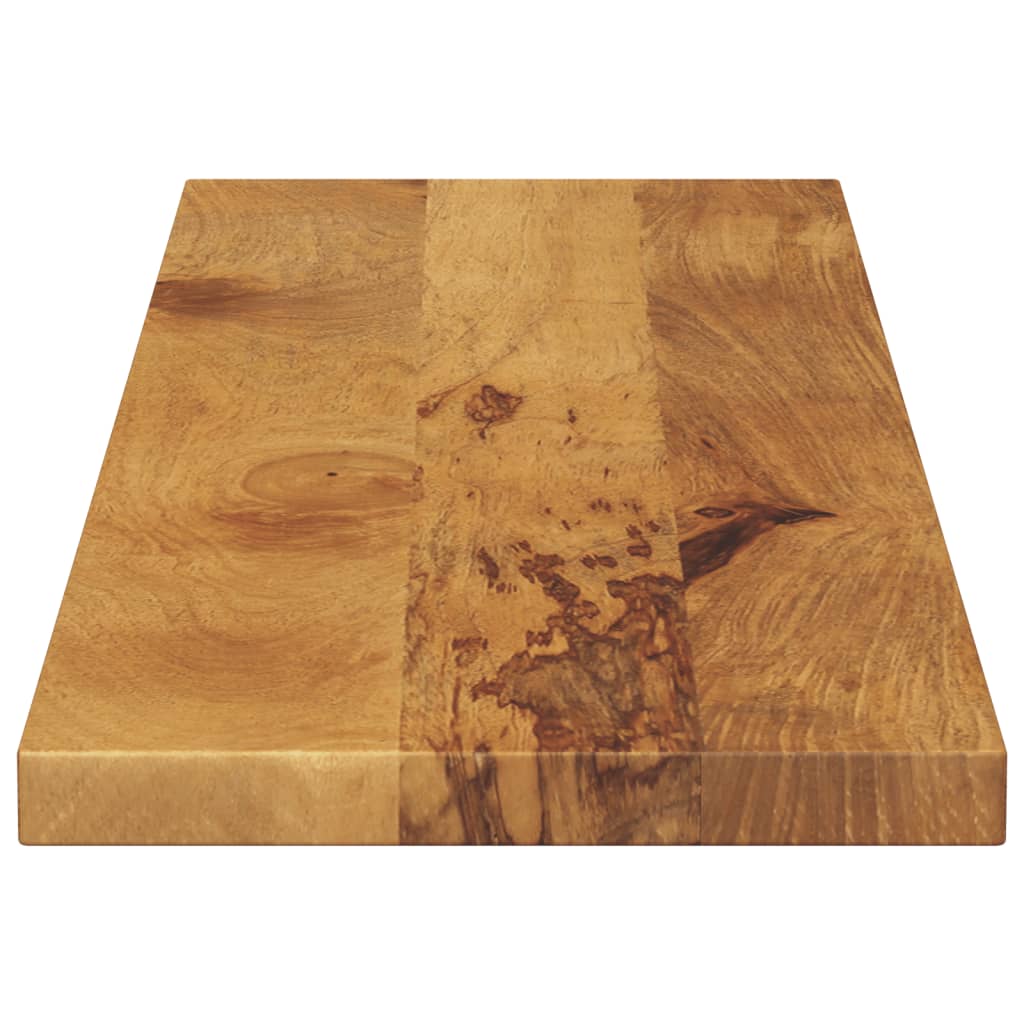 bordplade 110x20x3,8 cm rektangulær massivt mangotræ