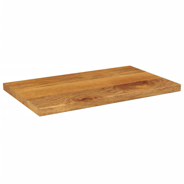 bordplade 60x30x3,8 cm rektangulær massivt mangotræ