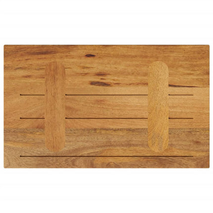 bordplade 60x30x3,8 cm rektangulær massivt mangotræ