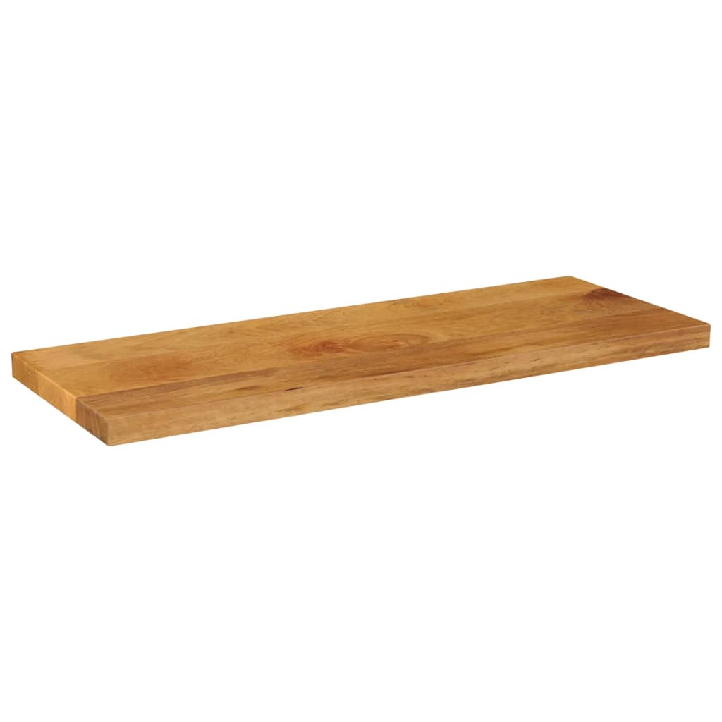 bordplade 80x30x3,8 cm rektangulær massivt mangotræ
