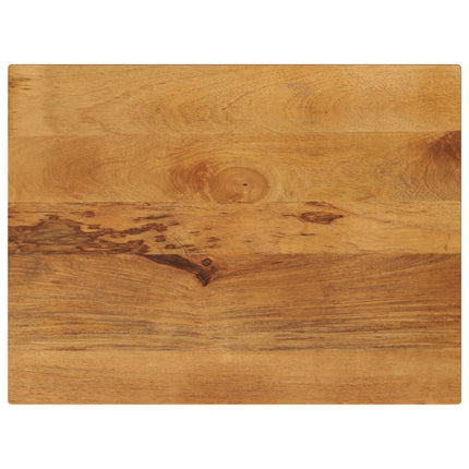 bordplade 80x50x3,8 cm rektangulær massivt mangotræ