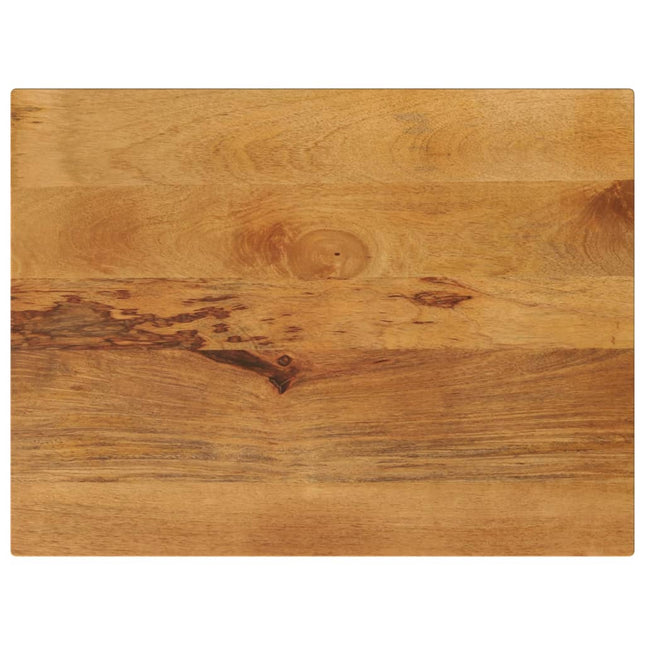 bordplade 90x50x3,8 cm rektangulær massivt mangotræ