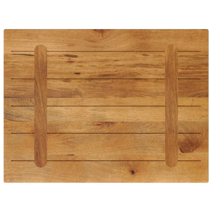 bordplade 90x50x3,8 cm rektangulær massivt mangotræ