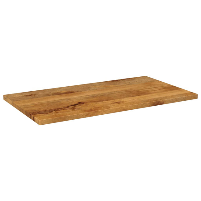 bordplade 100x50x3,8 cm rektangulær massivt mangotræ