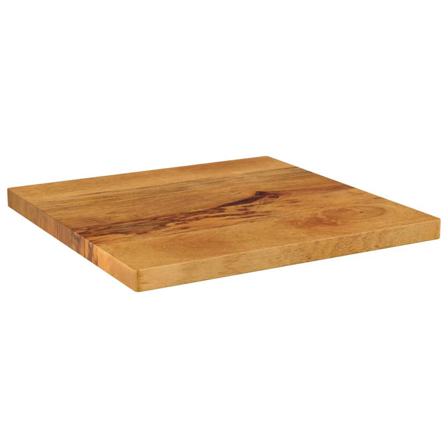 bordplade 60x60x3,8 cm firkantet massivt mangotræ