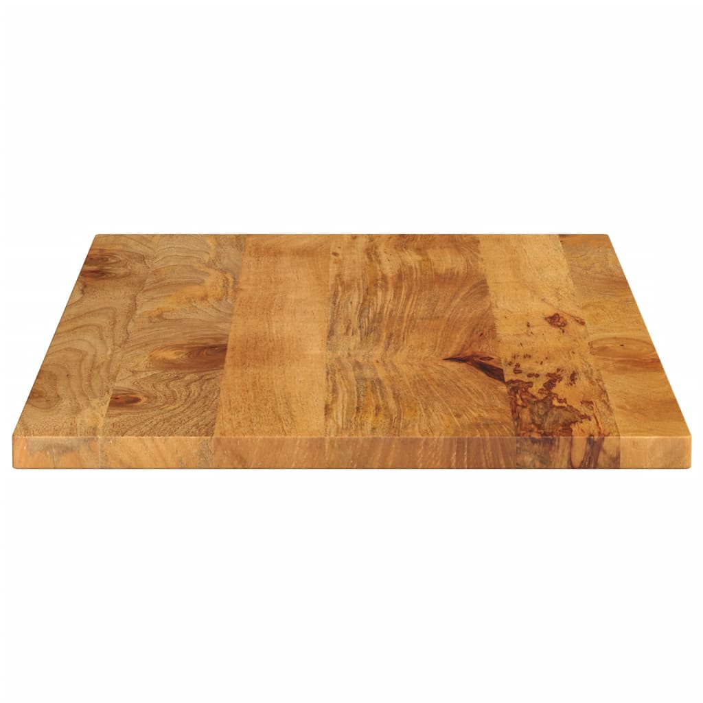 bordplade 120x70x3,8 cm rektangulær massivt mangotræ