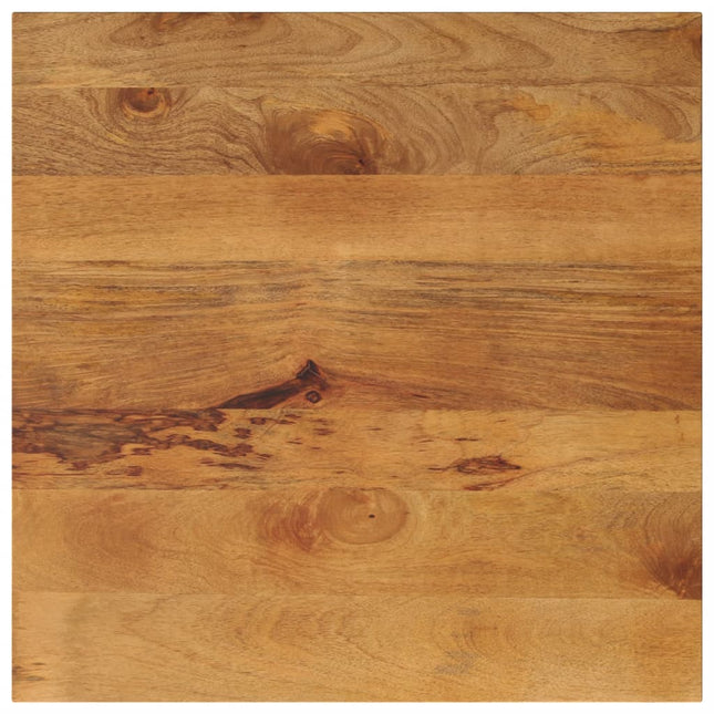 bordplade 80x80x3,8 cm firkantet massivt mangotræ