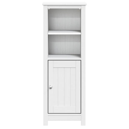 badeværelsesskab BERG 40x34x110 cm massivt fyrretræ hvid