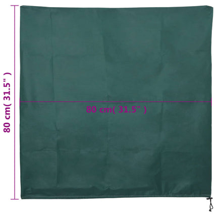 plantebeskyttelse med snore 12 stk. 70 g/m² 0,8x0,8 m