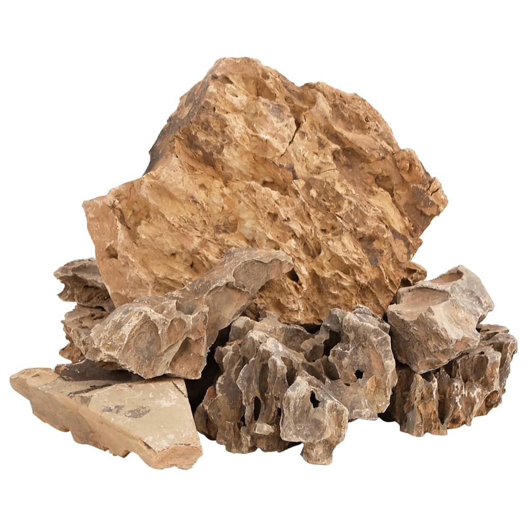 dragesten 10 kg 5-30 cm brun