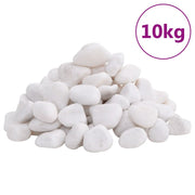 polerede småsten 10 kg 2-5 cm hvid