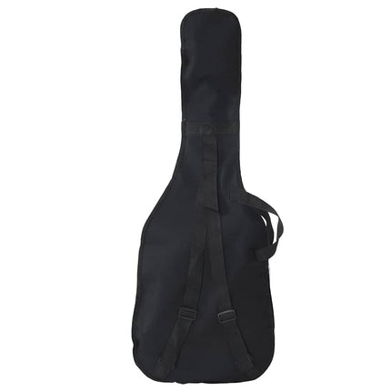 elektrisk basguitar til begyndere inkl. taske 4/4 46" brun hvid