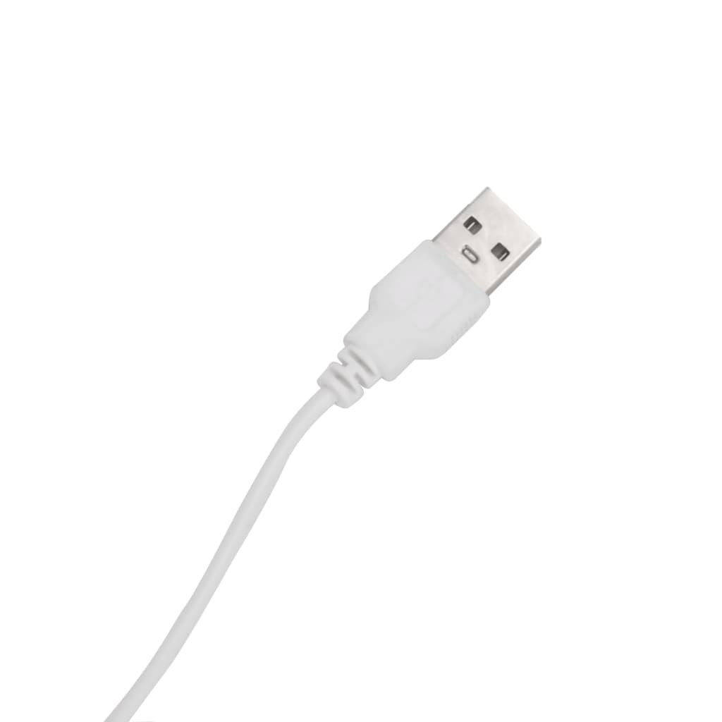 badeværelsesskab med spejl og LED-lys 45x13x52 grå