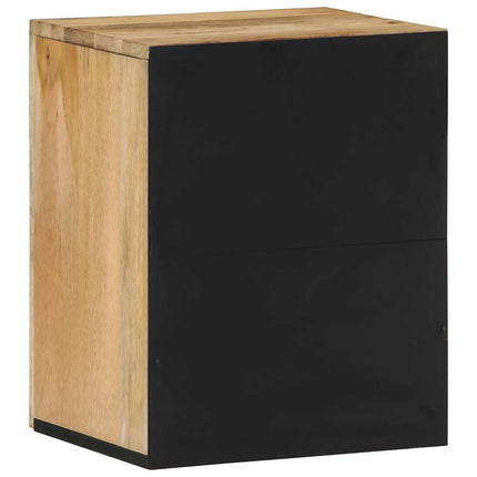 badeværelsesskab 38x33x48 cm massivt mangotræ