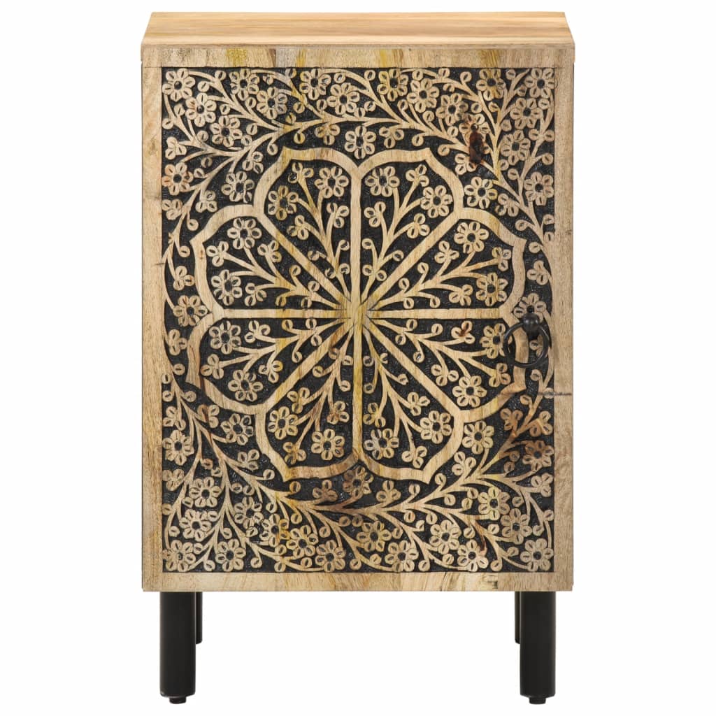 badeværelsesskab 38x33x58 cm massivt mangotræ