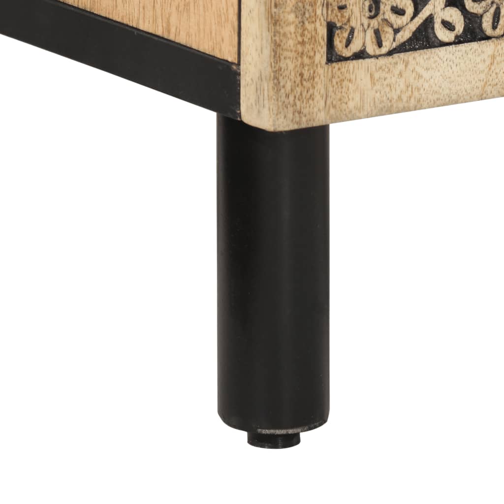 badeværelsesskab 38x33x58 cm massivt mangotræ