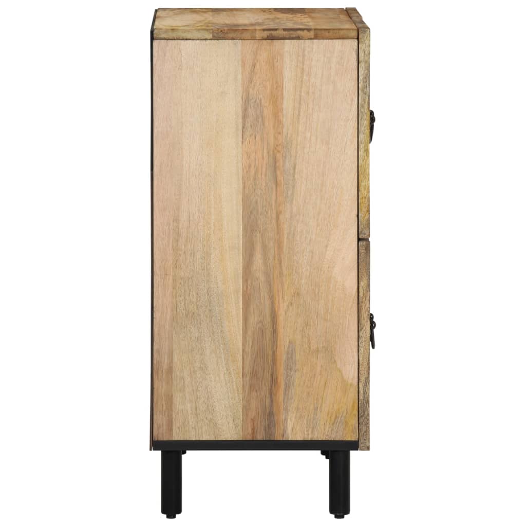 skab 60x33x75 cm massivt mangotræ