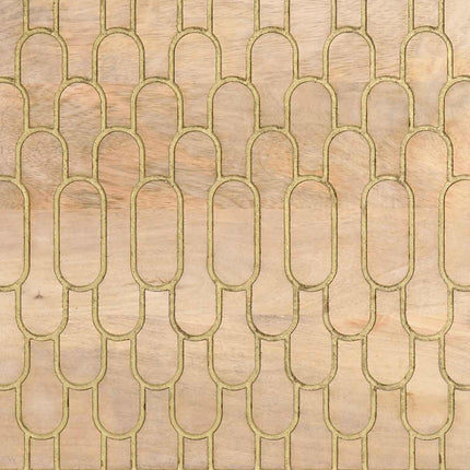 tv-bord 70x33x46 cm massivt mangotræ