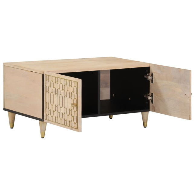 sofabord 80x50x40 cm massivt mangotræ