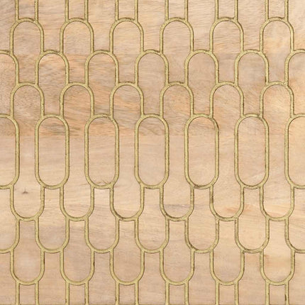 sengeborde 2 stk. 40x33x46 cm massivt mangotræ