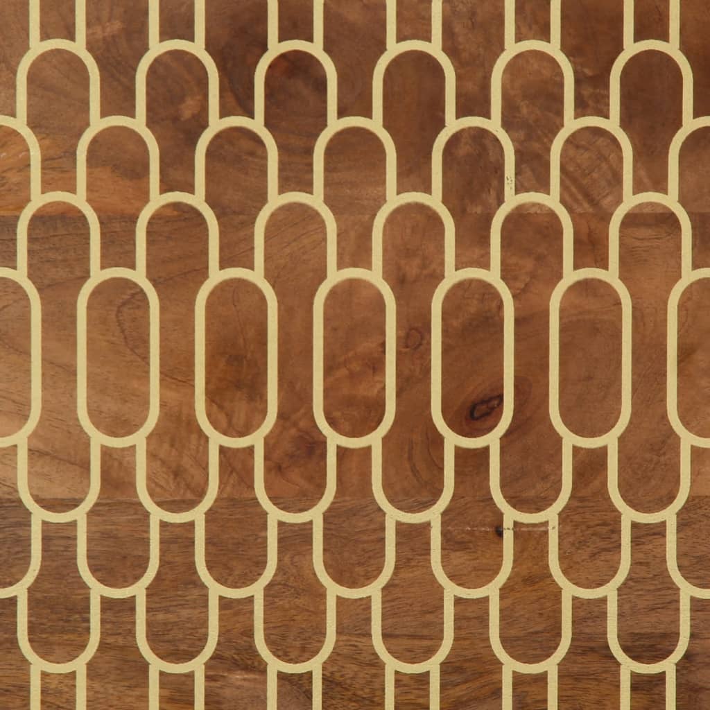 sofabord 80x54x40 cm massivt mangotræ