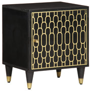 sengebord 40x33x46 cm massivt mangotræ