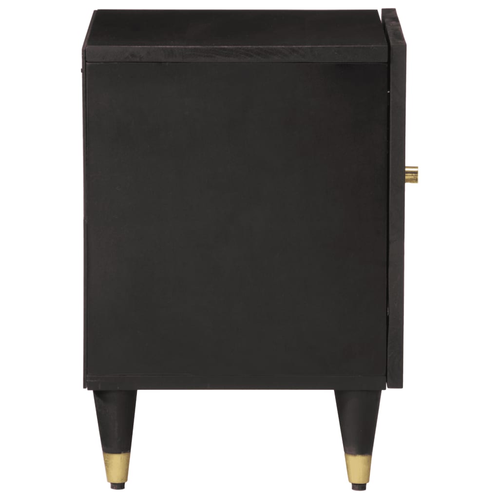 sengebord 40x33x46 cm massivt mangotræ