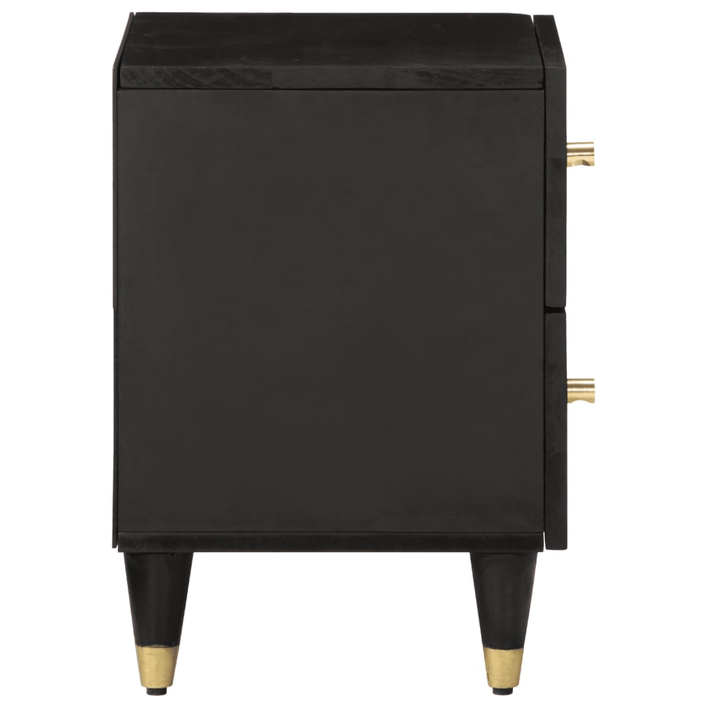 sengebord 40x33x46 cm massivt mangotræ