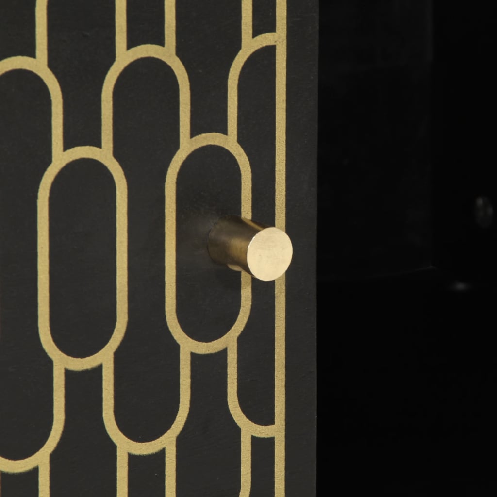 sofabord 80x50x40 cm massivt mangotræ