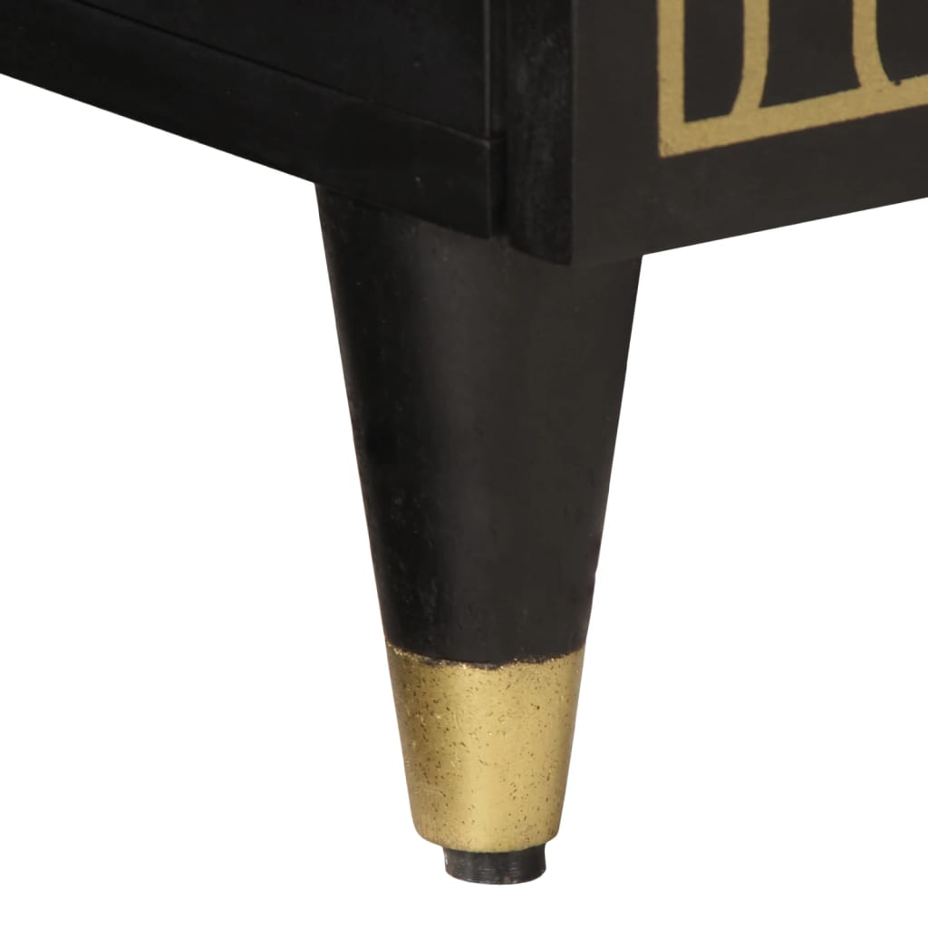 sofabord 80x50x40 cm massivt mangotræ