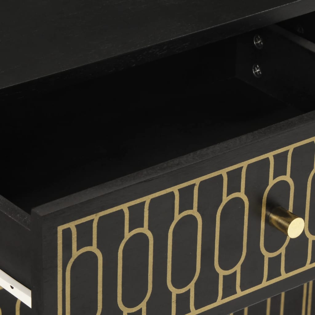 sengebord 50x33x60 cm massivt mangotræ