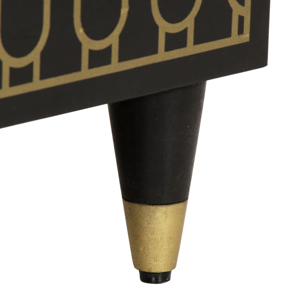 sengebord 50x33x60 cm massivt mangotræ