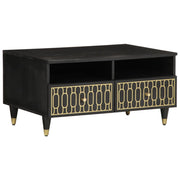 sofabord 80x54x40 cm massivt mangotræ