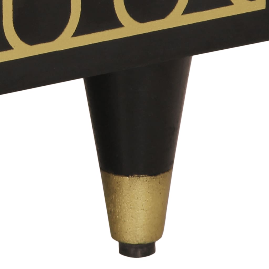 sofabord 80x54x40 cm massivt mangotræ