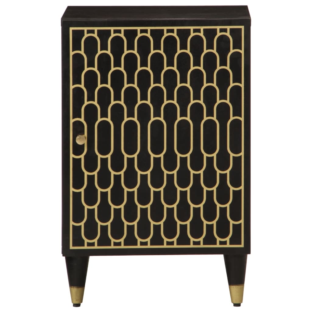 badeværelsesskab 38x33x58 cm massivt mangotræ