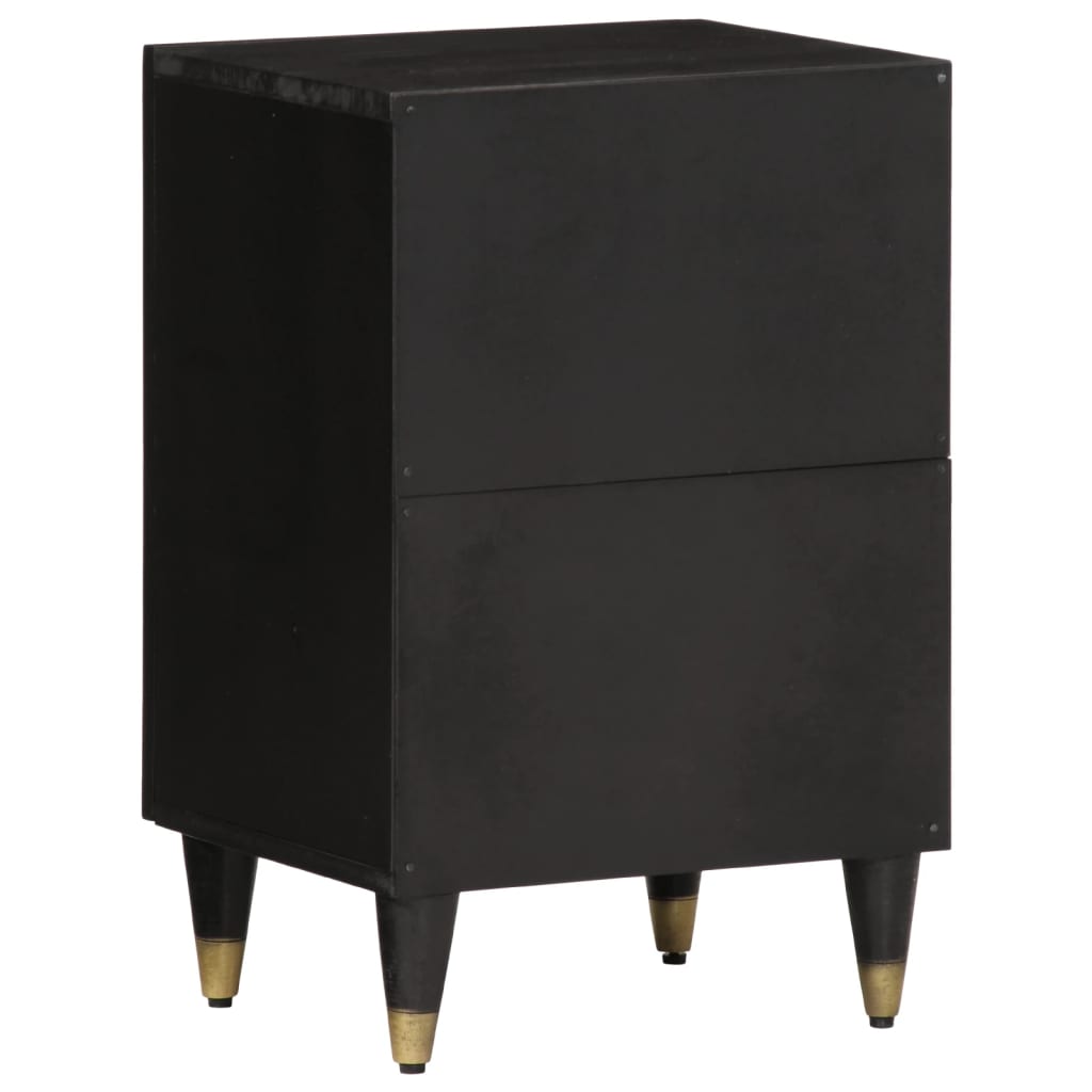 badeværelsesskab 38x33x58 cm massivt mangotræ