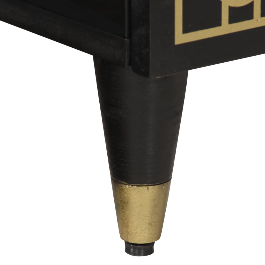 badeværelsesskab 38x33x58 cm massivt mangotræ